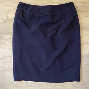 Liz Claiborne navy blue pencil skirt size 8